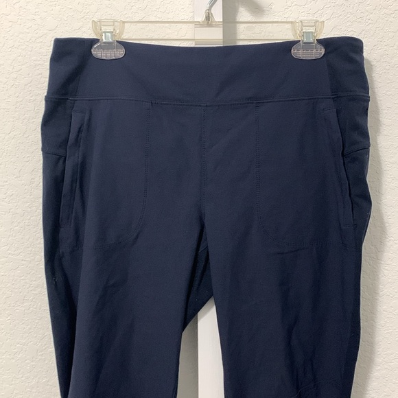Athleta Highline Hybrid Dark Blue Athletic Outdoor Hiking Pants - Picture 2 of 11